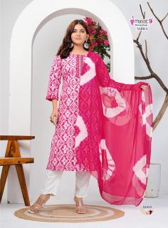 Mystic9 nisha vol 16 digital printed kurti wholesale in karnataka  - wholesale export